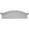 Ekena Millwork 45 1/2"W x 14 3/4"H x 1 1/8"P Massive Emery Pediment PED45X14X01EM - alternate 1